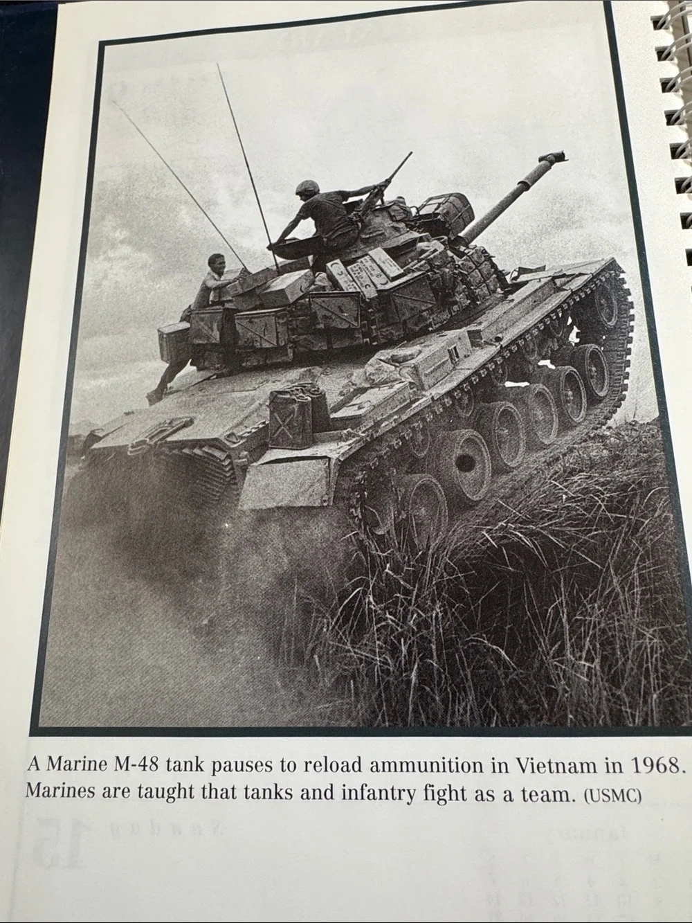 United States Marines 2006 Blue Calendar Book